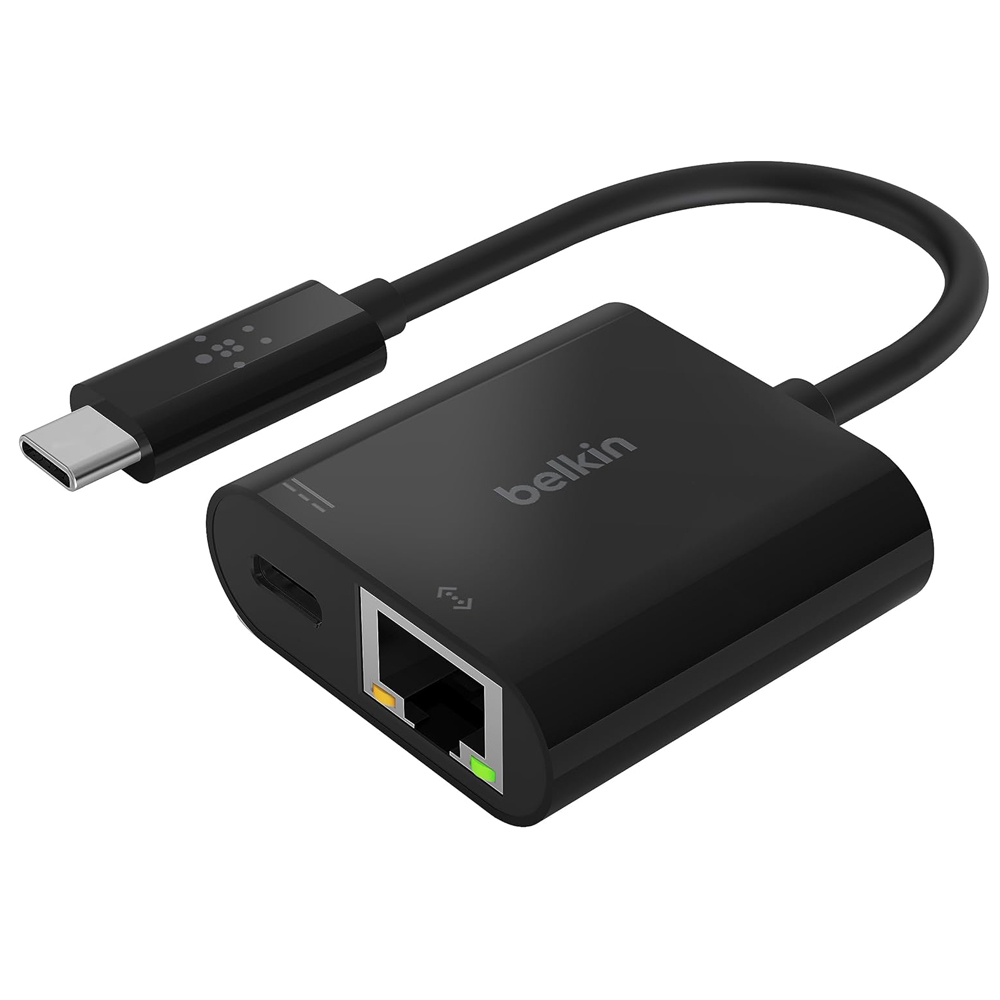 Belkin USB-C to Ethernet + Charge Adapter
